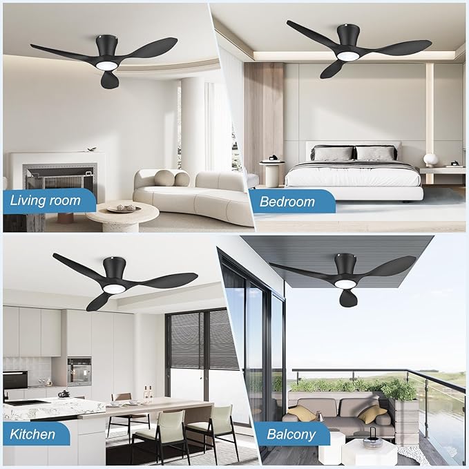 ocioc 42 inch Ceiling Fans - Image 8