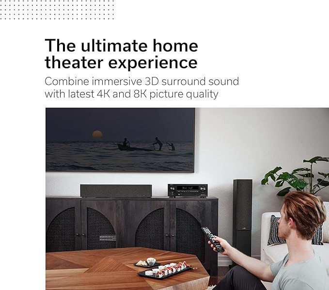 Denon AVR-X1700H 7.2 Channel AV Receiver - 80W/Channel - Image 2