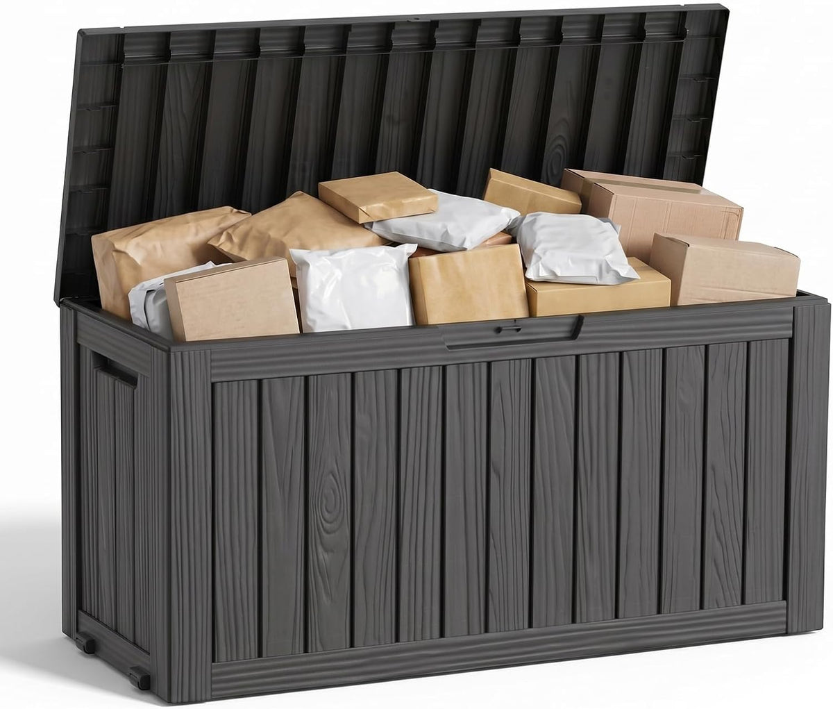 vixzen 130 gal package delivery box lockable outdoor, main product view