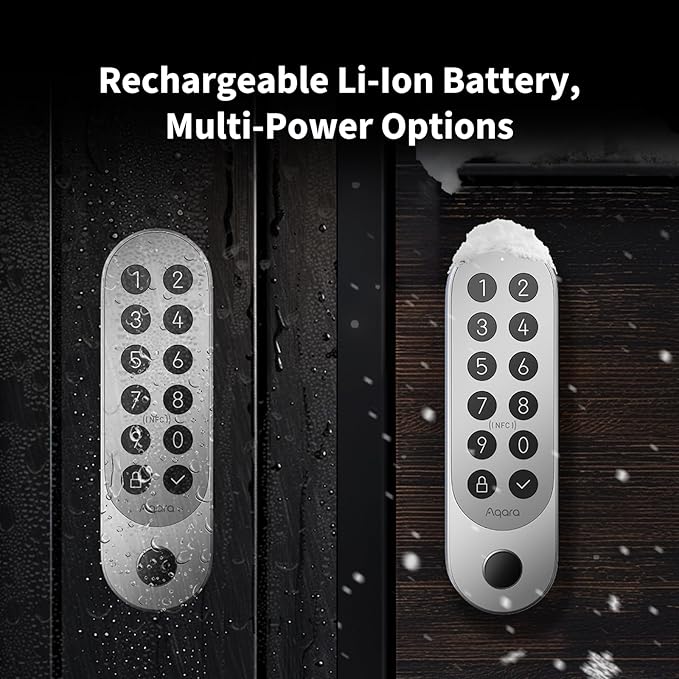 Aqara Smart Lock U200, Matter Over Thread, Keyless Entry Door Lock - Image 8