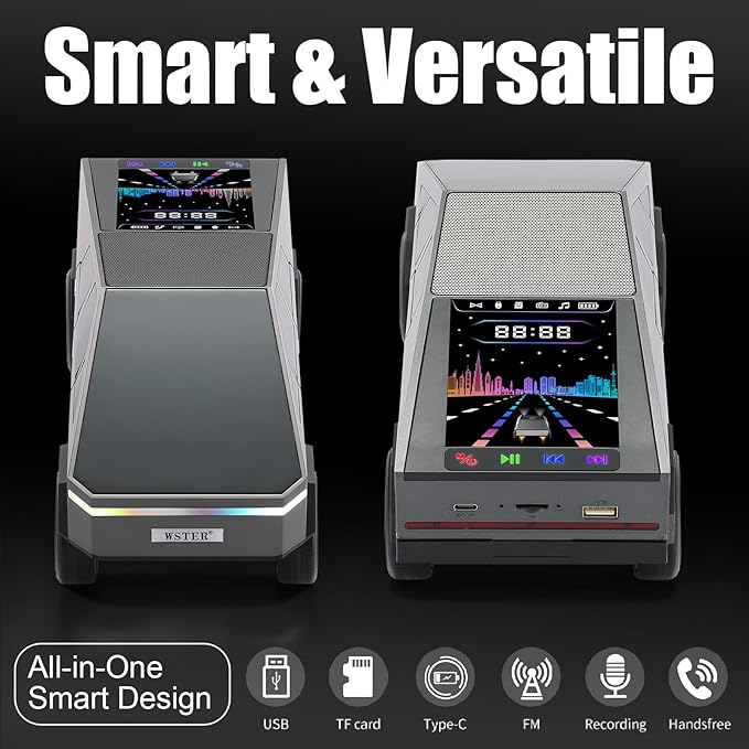 WSTER Portable Car Model Bluetooth Speaker - Image 4