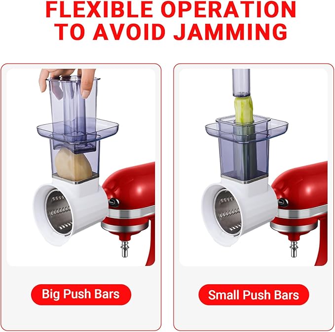AMZCHEF Slicer Shredder Accessories and Attachments - Image 6