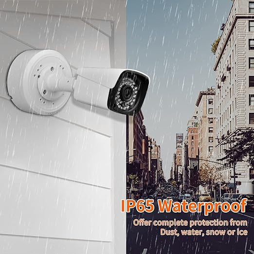 Universal Junction Box for Bullet Security Camera, Plastic Waterproof Junction - Image 4