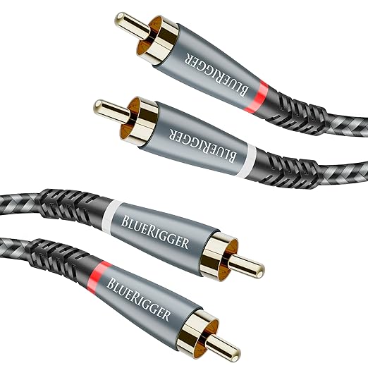 BlueRigger RCA Cable, 15FT- Compatible by BlueRigger