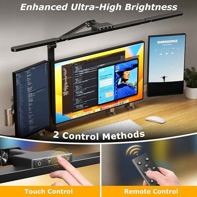 Airlonv LED Desk Lamp with Clamp, Architect Desk Lamp - Image 2