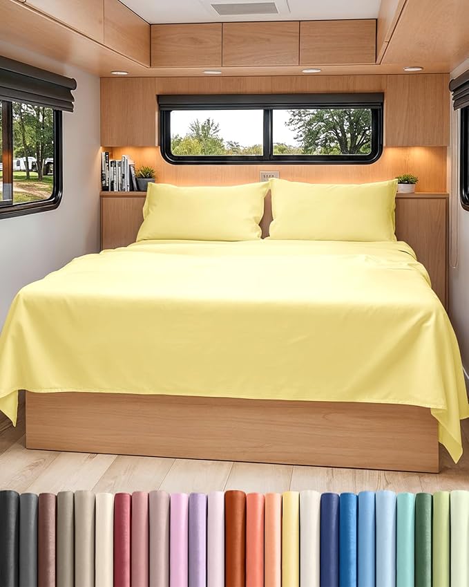 RV Short Queen Sheet Set 60 X 75 by CGKUnlimited