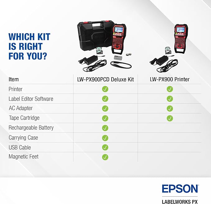 LABELWORKS Epson LW-PX900 Industrial Label Maker - Image 6