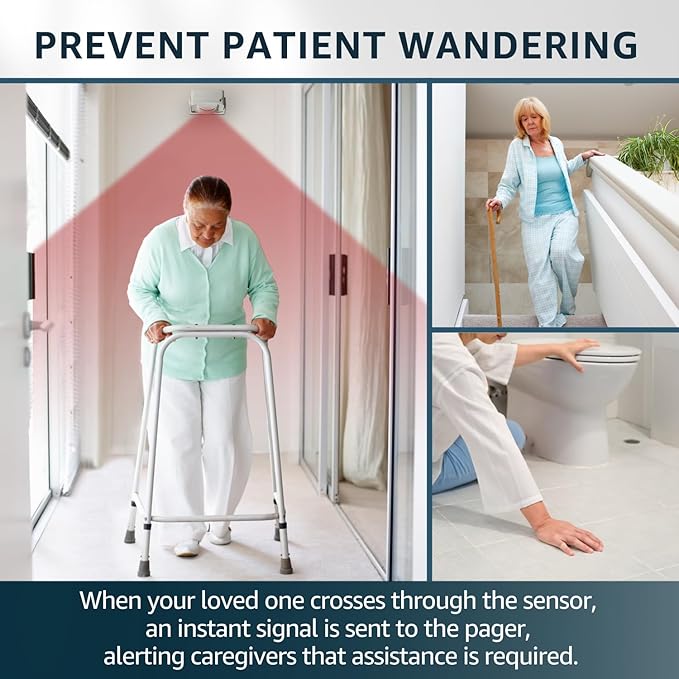 SYNLETT Bed Alarm Caregiver Pager - Image 6