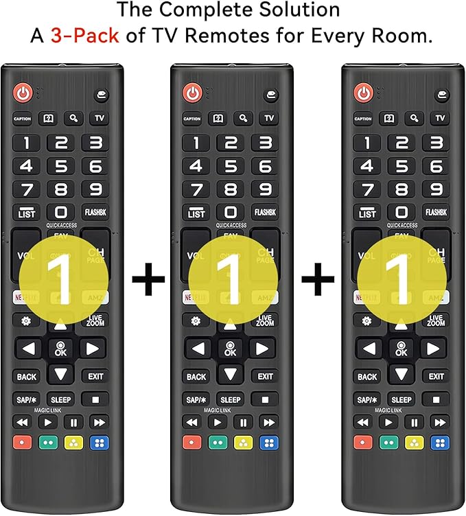 Replacement for LG TV Remote Control, Compatible - Image 6