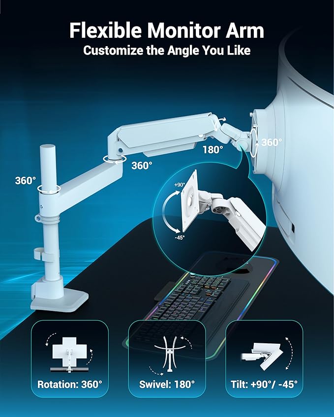 Ergounion Heavy Duty Monitor Arm - Image 4
