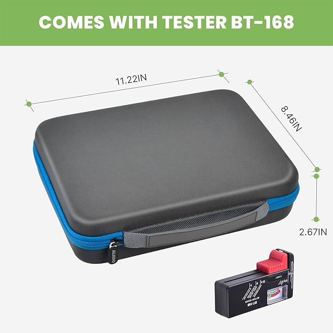 ALKOO Battery Organizer Storage Holder Case Box - Image 3