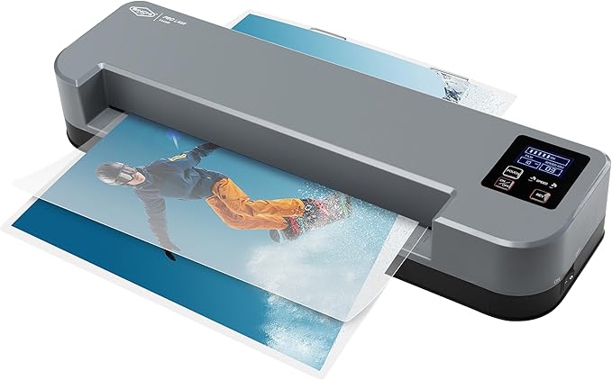 SINCHI 13-Inch 4-Roller Thermal Laminator & Foil Applicator w/LCD Display by SINCHI