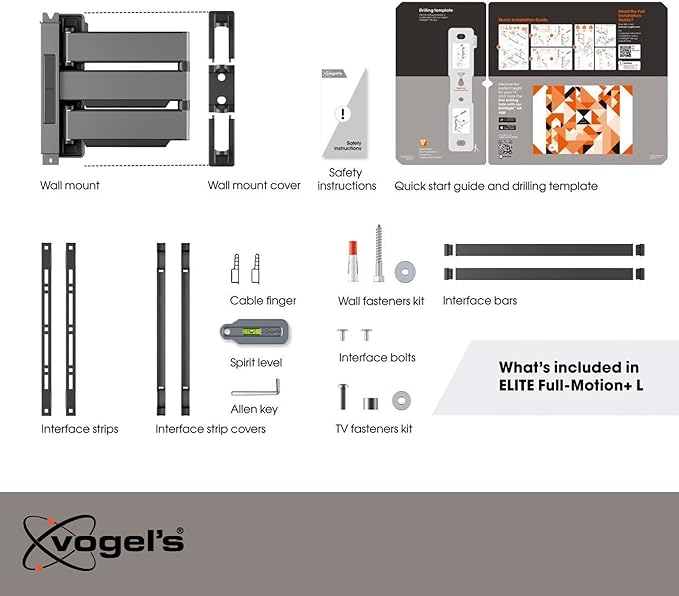 Vogel's TVM 5645 Full-Motion Ultra-Thin TV Wall Bracket - Image 6