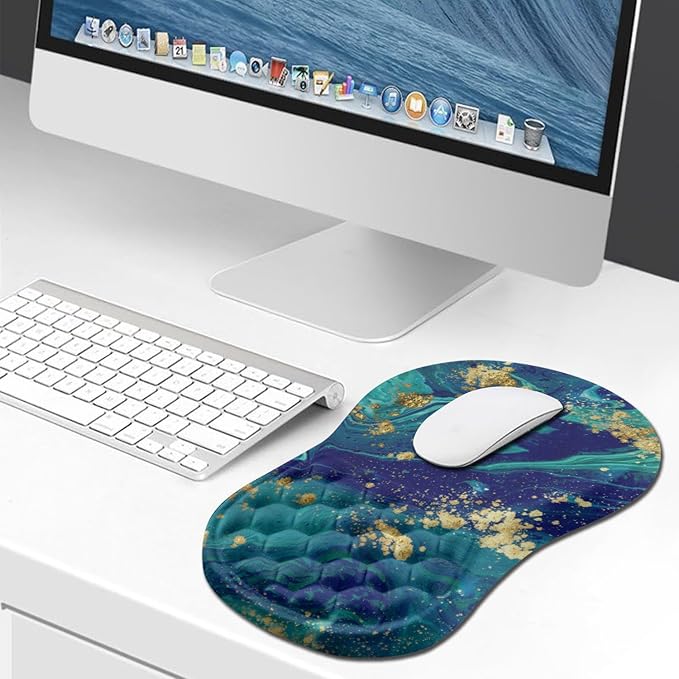 Hokafenle Ergonomic Mouse Pad Wrist Support, Wrist Rest Mousepad - Image 6