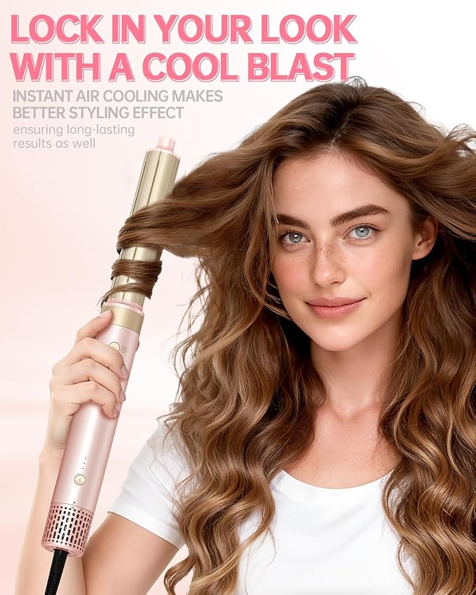 Hair Dryer Brush 8-in-1 Dual Voltage Hot Air Styler – Fast-Drying 110, 000 RPM - Image 7