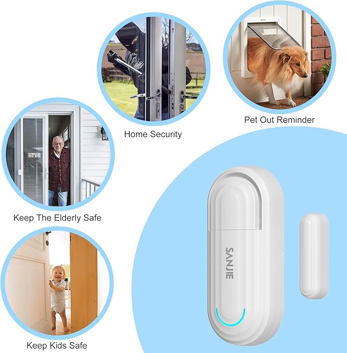 SanJie Window Alarm Sensors Door Alarms - Image 7