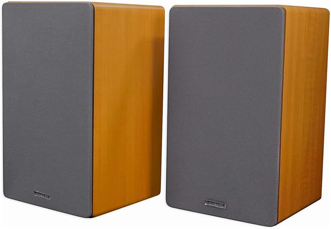Rockville Pair ROCKSHELF 64C V2 Classic Wood 400W 6.5" Bookshelf Speakers/4 Ohm - Image 3