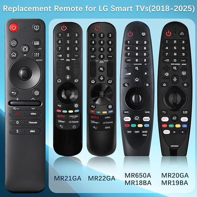 Replacement Magic Remote for LG Smart TV 2025 - Image 2