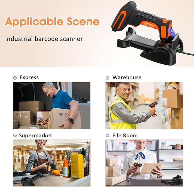 Symcode Bluetooth 2D QR Barcode Scanner - Image 6