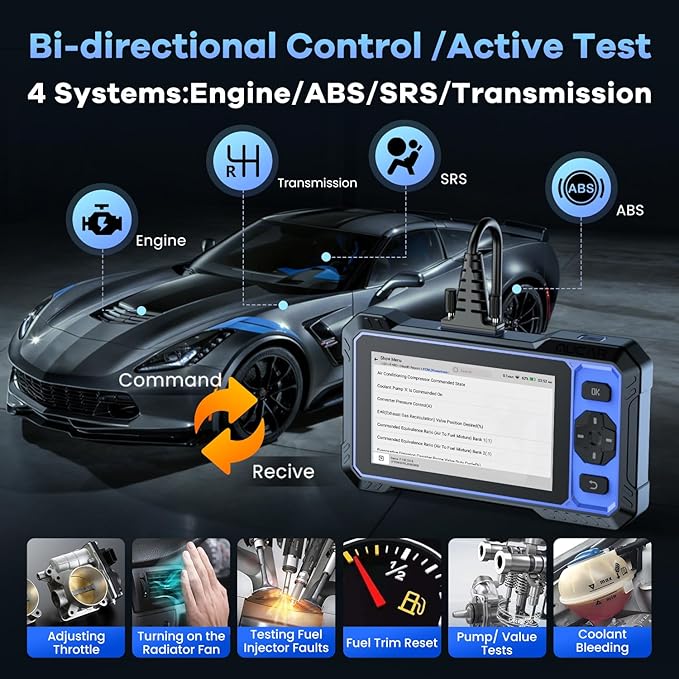 OBD2 Scanner, MUCAR 632 Elite AI-Assisted OBD2 Bidirectional Scan Tool - Image 4