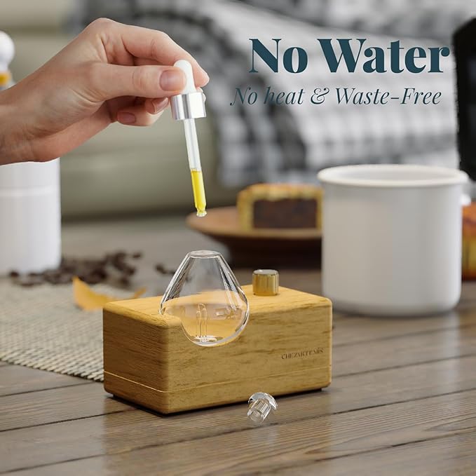 Waterdrop Glass Essential Oil Diffuser - Image 3