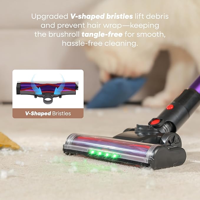 UNINELL HOME UV2 Cordless Vacuum Cleaner, 48000Pa/550W Vacuum Cleaners - Image 5