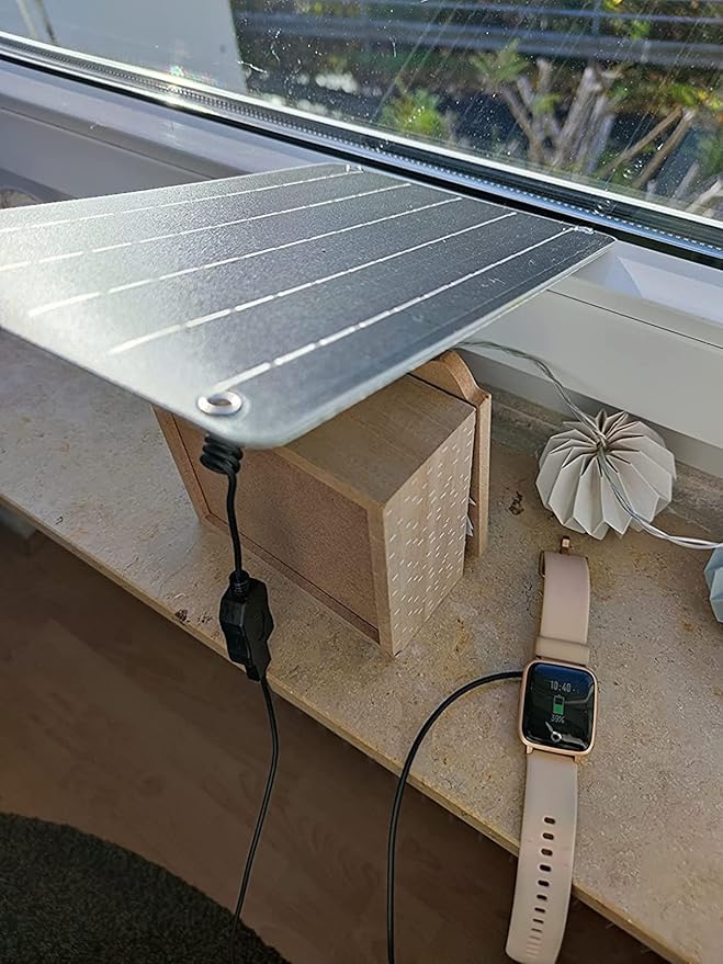FlexSolar 6W Mini USB Solar Panel, IP67 Waterproof Monocrystalline Module DIY - Image 5