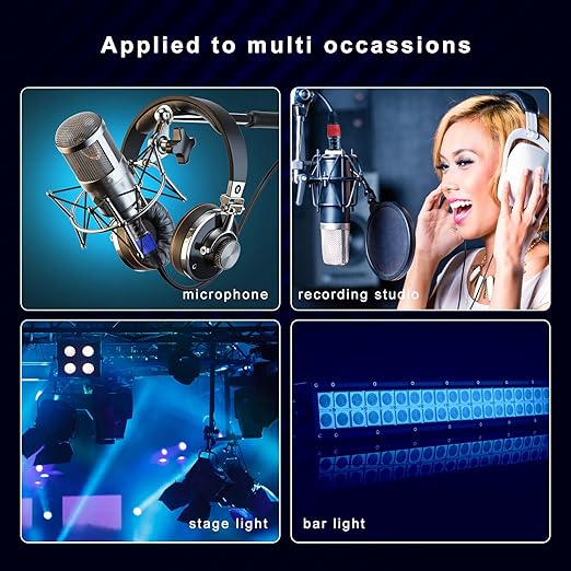 AuxLink XLR Cables, XLR Microphone Cable 25ft 20Pack Mic Cable Male to Female - Image 5