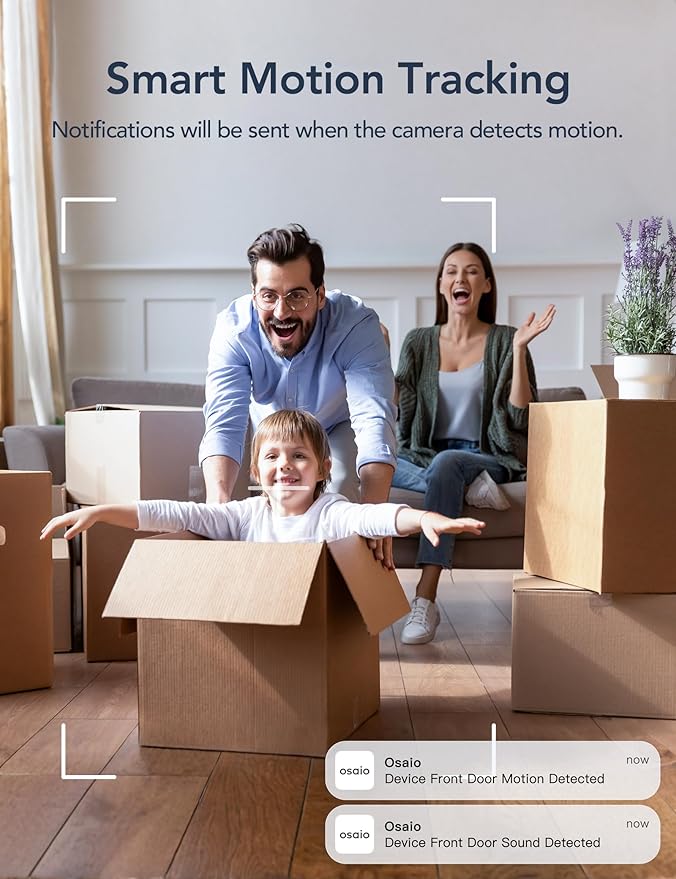 GNCC 2K Cameras for Home Security-Indoor Pan/Tilt Cameras for Baby Monitor/Pet - Image 5