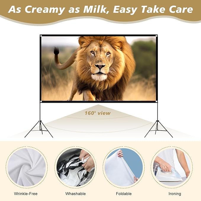 Portable Indoor Outdoor Projector Screen - Image 4