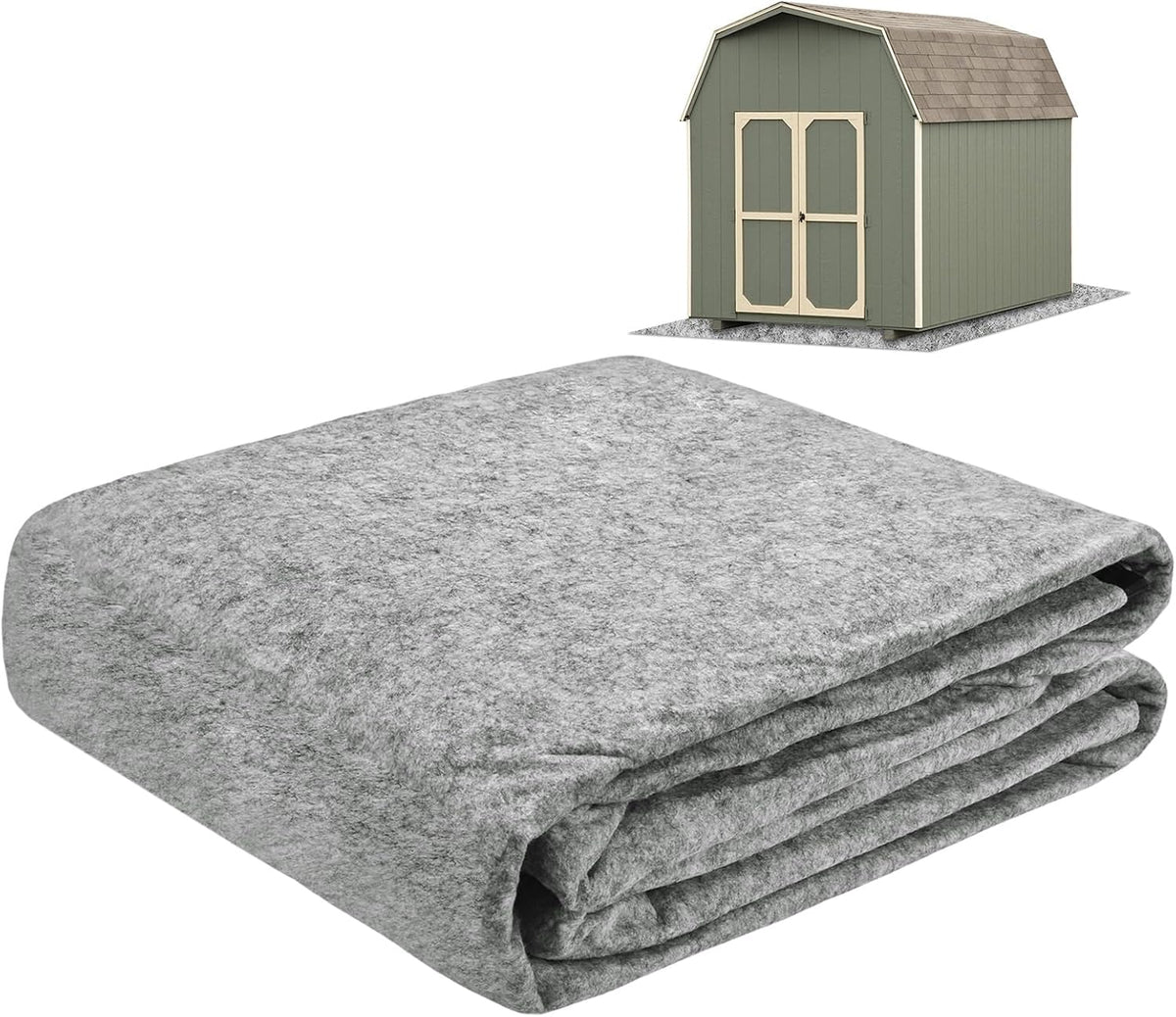m meterxity outdoor storage shed mat, 7.5x7.5 ft, main product view