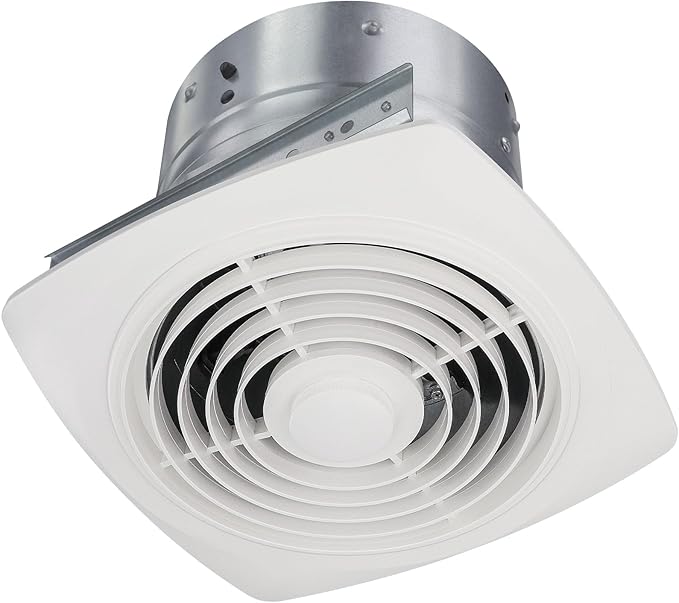 8 Inch Bathroom Exhaust Fan Ceiling Mount 200 CFM 8.5 Sones Kitchen Exhausts by JIANBENKJ