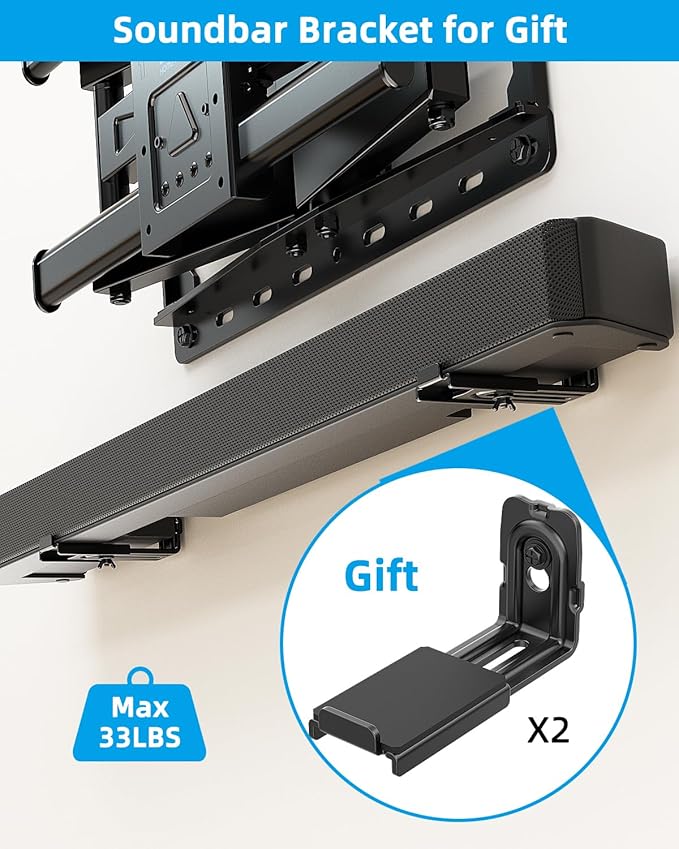 HOME VISION TV Wall Mount for 32-70 Inch TV - Image 2