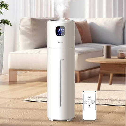 Akeshan Large Humidifiers for Bedroom, 9L/2.5Gal Ultrasonic Cool Mist, Top Fill by Akeshan
