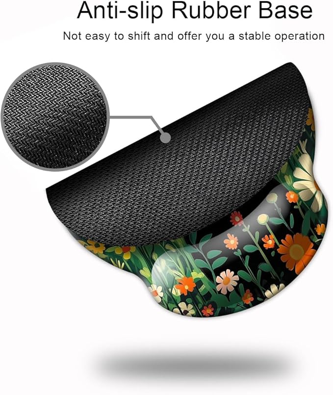 Ergo Comfort Gel Wrist Rest Mouse Pad-Ergonomic Office Mousepad - Image 5