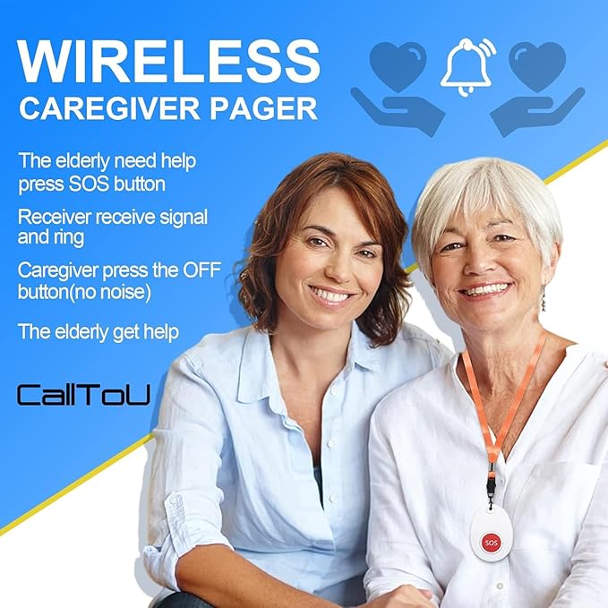 CallToU Wireless Caregiver Pager Call Button - Image 7