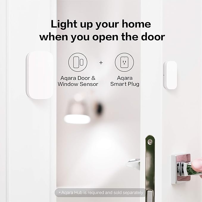 Aqara Zigbee Door and Window Sensor, Wireless Contact Sensor, Home Automation - Image 6