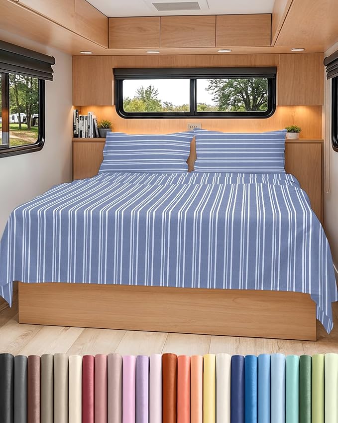 RV Short Queen Sheet Set 60 X 75 by CGKUnlimited