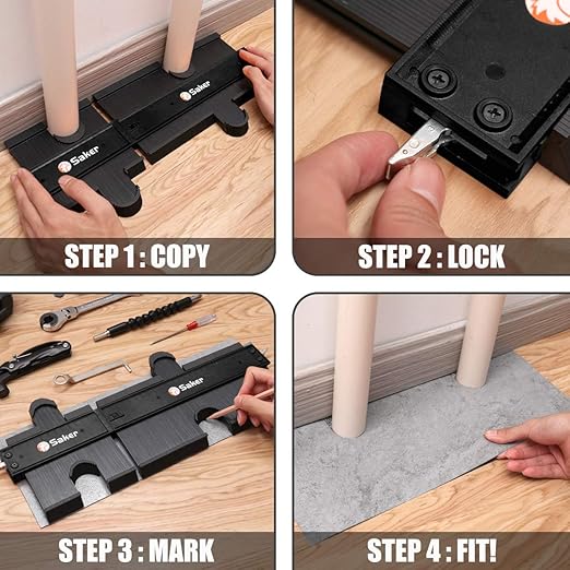 Saker Connection Profile Gauge-Adjustable Lock-Must Have Tool - Image 4