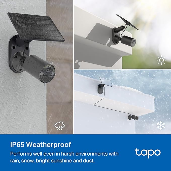 Tapo SolarCam 1080p Outdoor Wireless Security Camera - Image 10