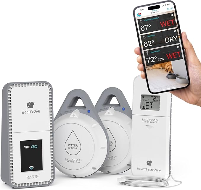 Leak Geek Advanced Wi-Fi Alert System by LaCrosseTechnology