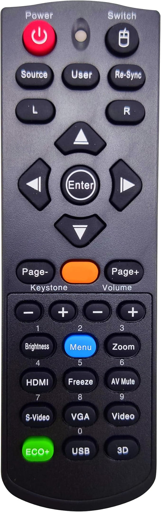 INTECHING BR-5043N Projector Remote Control by INTECHING