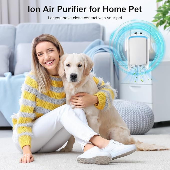 KLVEU Negative Ion Air Purifier Plug in, Ionic Air Purifiers - Image 6