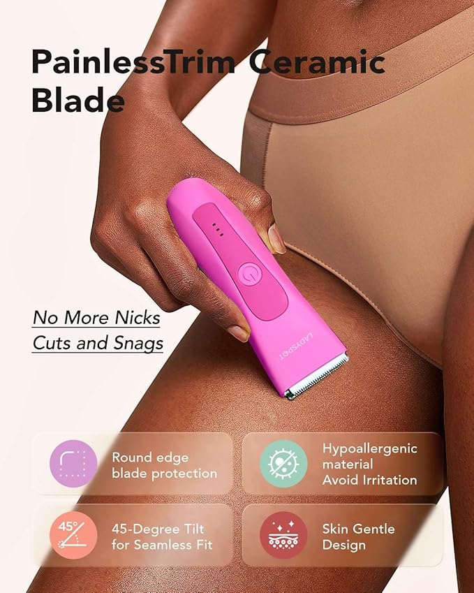 MANSPOT LADYSPOT™ Hair Shaver for Women, Shaving Sets - Image 3