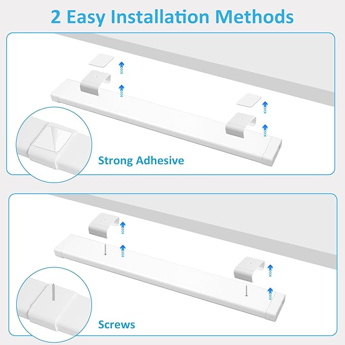 maylit Under Cabinet Lighting Plug in, Renter Friendly Lamp, Wired Indoor Lights - Image 6