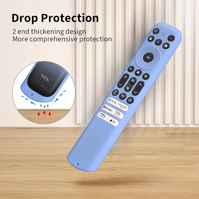 Hi Color Silicone Cover for TCL RC813 FMB1/RC923/RC902V Remote Protective Case - Image 3
