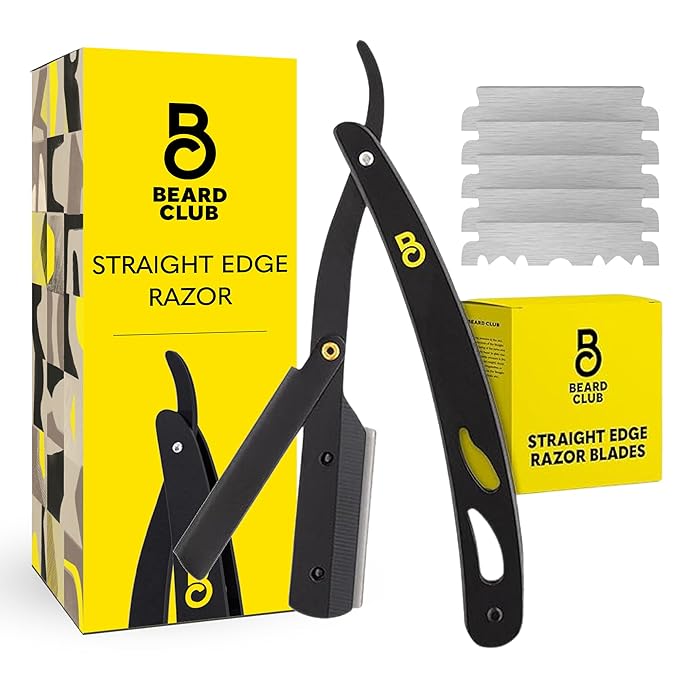 The Beard Club Straight Razor for Men by TheBeardClub