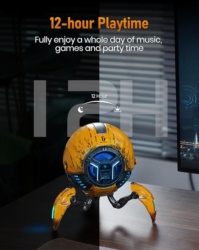 GravaStar Loudspeakers Mars Pro Portable Bluetooth Speaker New Version - Image 7
