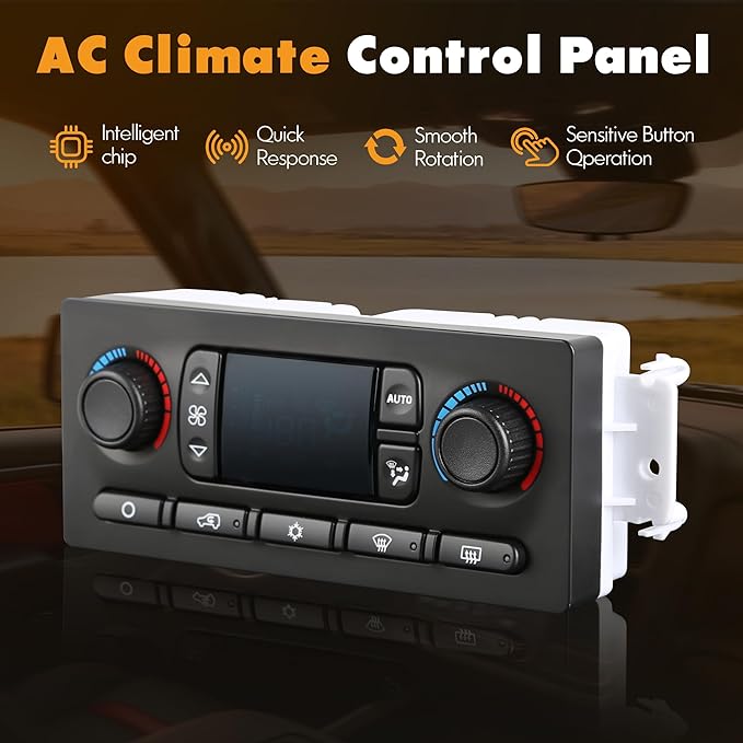 599-009 Climate Control Module A/C Heater Air Conditioning Panel Compatible - Image 6