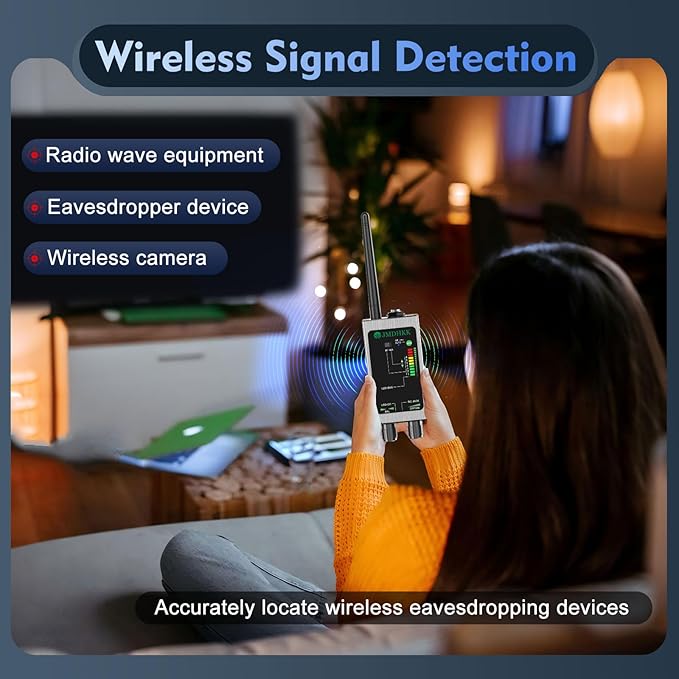 JMDHKK M8000 Hidden Camera Detector, Bug Detector, Camera Finder, Signal - Image 4